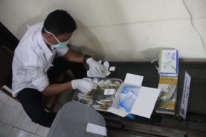 30 Orang Pegawai Diskominfo Kab. Kuningan di Test Urine