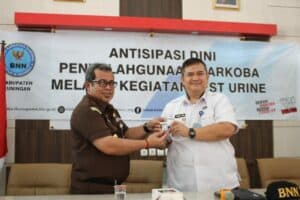Cegah Penyalahgunaan Narkotika di  Aparat Penegak Hukum, Kejaksaan dan Pengadilan Negeri Majalengka Adakan Test Urine