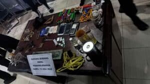 Tim Gabungan BNNK dan Polri Gelar Razia di Lapas Kuningan