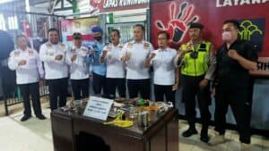 Tim Gabungan BNNK dan Polri Gelar Razia di Lapas Kuningan