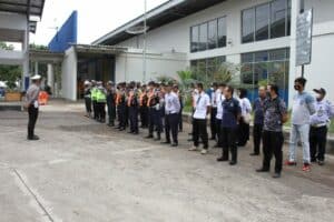 Operasi Gabungan, Puluhan Sopir Bus di Terminal Kertawangunan Ditest Urine