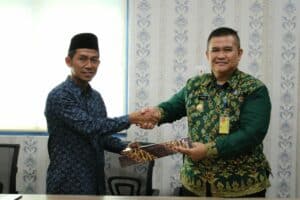 Sinergi Cegah Penyalahgunaan Narkoba, SMP IT Al Mutazam dan BNNK Kuningan Taken MoU