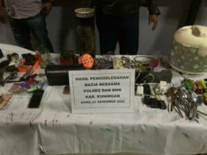 Siaga Jelang Nataru, LapasKuningan Gandeng BNN dan Polres  Geledah Kamar Napi, Ini Hasilnya
