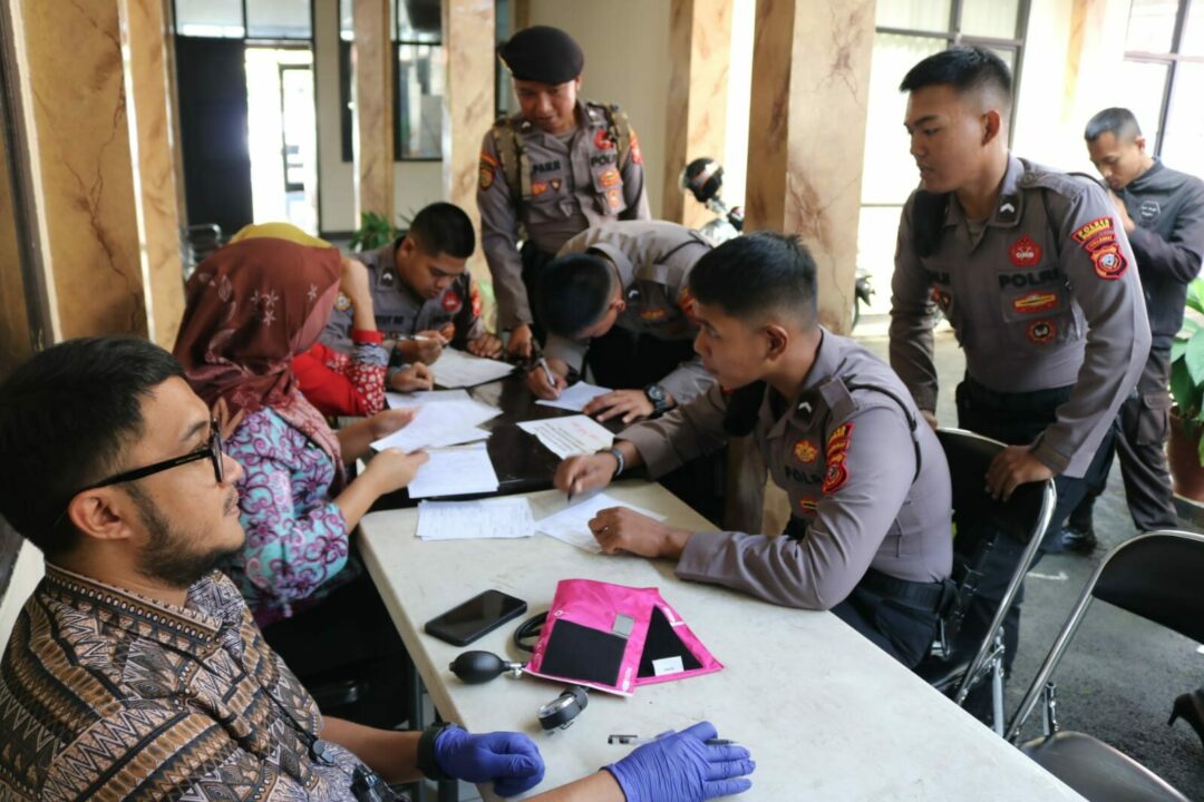 Peringati Hari Lahir BNN RI yang Ke-21, BNNK Kuningan Adakan Donor Darah