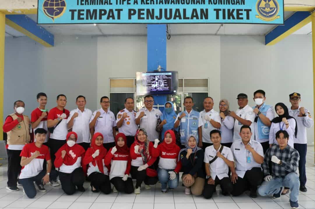 Persiapan Mudik, Para Sopir Bus Tujuan Kuningan di Tes Urine