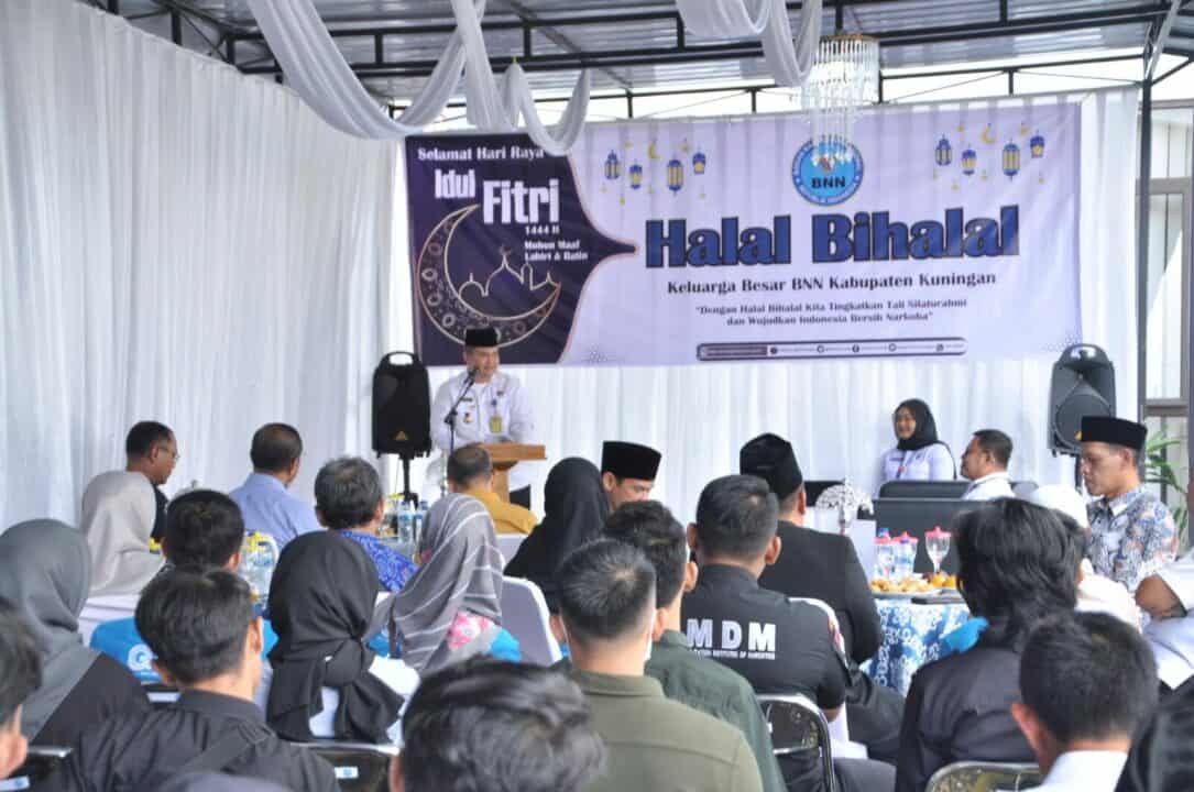 Halal Bi Halal Keluarga Besar BNNK Kuningan