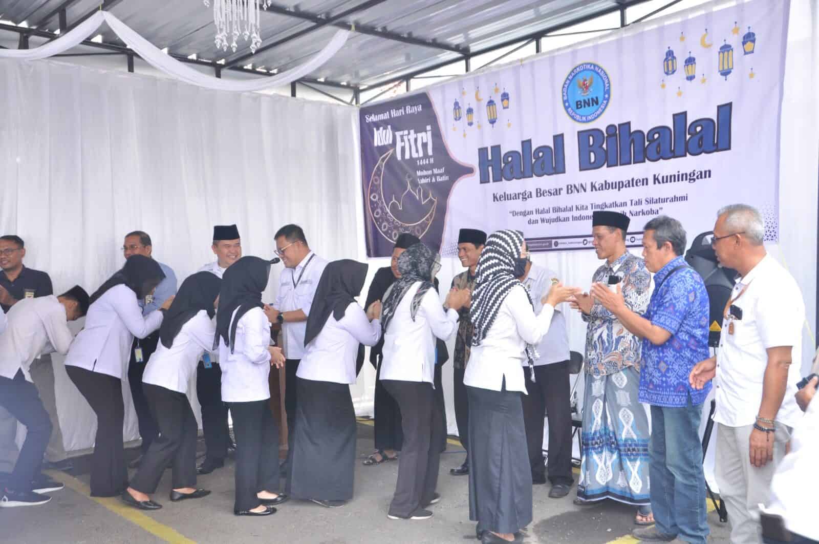 Halal Bi Halal Keluarga Besar BNNK Kuningan