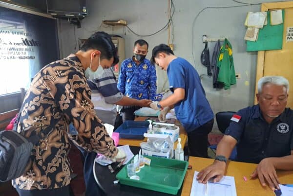 Berkolaborasi dengan Beberapa Instansi Lain, BNNK Kuningan Sukses Laksanakan Rampcheck dan Cek Kesehatan Menjelang Momen Nataru