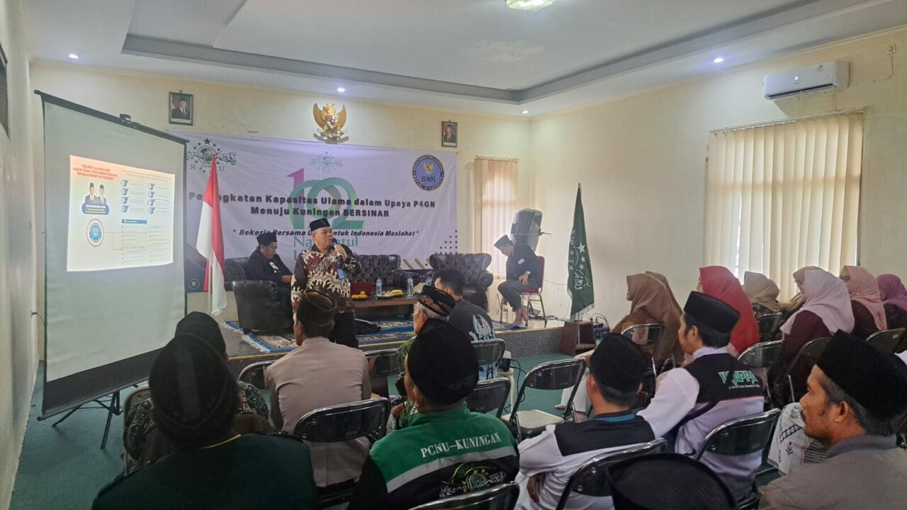 BNNK Kuningan Perkuat Sinergi dengan NU untuk Kampanye P4GN BNNK Kuningan Perkuat Sinergi dengan NU untuk Kampanye P4GN