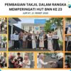 BNNK Kuningan Peringati Harlah BNN ke-23 dengan Berbagi Takjil kepada Pengguna Jalan